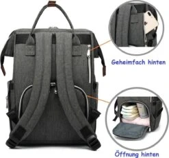 Luiertas (rugzak) Zwart -Babyproducten Winkel 1200x1118 4