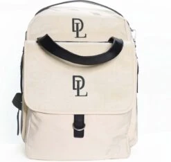 Deryan Luiertas Rugzak Met Verschoonmatje - Inclusief Flessenwarmhouder - Kinderwagenhaken En Isoleervak - Cream -Babyproducten Winkel 1200x1135 2