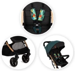 MoMi Wandelwagen - Compacte Lichtgewicht Buggy - Estelle - Green-Gold (geschikt Van 6mnd - 15kg) 29 MoMi Wandelwagen - Compacte Lichtgewicht Buggy - Estelle - Green-Gold (geschikt Van 6mnd - 15kg) -Babyproducten Winkel 1200x1139 3