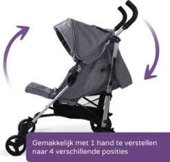 Prénatal Luxe Buggy – Kinderwagen Met Boodschappenmand En Zonneklep - Verstelbare Wandelwagen – Inklapbaar Met 1 Hand - Plooibuggy Grijs 18 Prénatal Luxe Buggy – Kinderwagen Met Boodschappenmand En Zonneklep - Verstelbare Wandelwagen – Inklapbaar Met 1 Hand - Plooibuggy Grijs -Babyproducten Winkel 1200x1144 5
