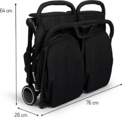 Baninni Duo Buggy Adige Zwart -Babyproducten Winkel 1200x1149 5