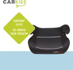 Carkids Auto Zitverhoger Grijs | Autostoeltje Groep 2-3 | Kinderen Van 3,5-12 Jaar | 15-36 Kg -Babyproducten Winkel 1200x1150 1
