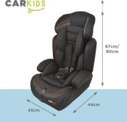 Carkids Verstelbaar Kinderautostoeltje Zwart En Rood | Kinderautostoel Groep 1-2-3 | Kinderen Van 9 Maanden-12 Jaar | 9-36 Kg -Babyproducten Winkel 1200x1150 14