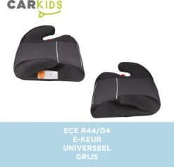 Carkids Auto Zitverhoger Grijs | Autostoeltje Groep 2-3 | Kinderen Van 3,5-12 Jaar | 15-36 Kg -Babyproducten Winkel 1200x1150 2