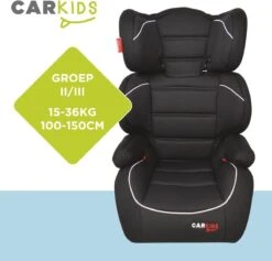 Carkids Verstelbaar Kinderautostoeltje Zwart En Wit | Kinderautostoel Groep 2-3 | Kinderen Van 3,5-12 Jaar | 15-36 Kg -Babyproducten Winkel 1200x1152 8
