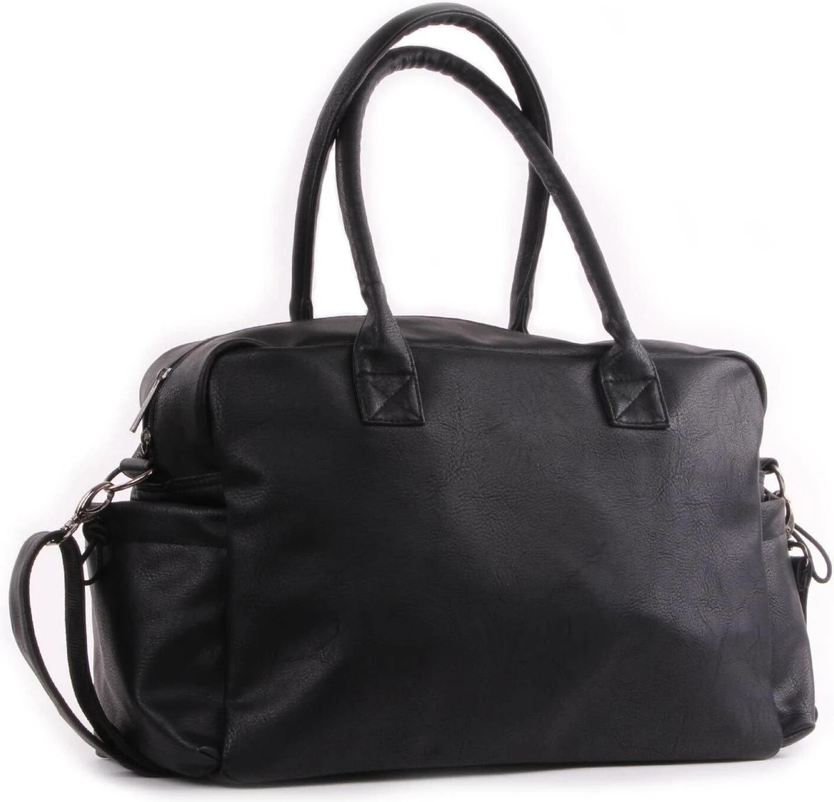 Kidzroom Vision Of Love Luiertas - Zwart - Verschoonmatje - Verstelbare Schouderband 1 Kidzroom Vision Of Love Luiertas - Zwart - Verschoonmatje - Verstelbare Schouderband