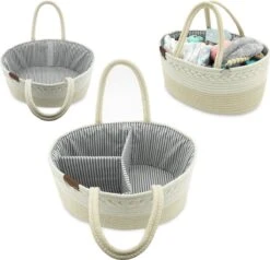 ADSafety - Luxe Katoenen Luiertas - Inclusief Uitneembare Organizer - Verzorgingstas - Opbergtas - Commode Mandje - Baby Spullen - Crème 13 ADSafety - Luxe Katoenen Luiertas - Inclusief Uitneembare Organizer - Verzorgingstas - Opbergtas - Commode Mandje - Baby Spullen - Crème -Babyproducten Winkel 1200x1154 2