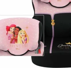 Disney - Autostoel Befix - Goed Getest ANWB - Groep 2/3 - Van 15 Tot 36 KG - Nieuwste Disney PRINSES Design - Zwart, Roze -Babyproducten Winkel 1200x1157