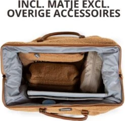 Childhome Mommy Bag Groot - Teddy - Beige 20 Childhome Mommy Bag Groot - Teddy - Beige -Babyproducten Winkel 1200x1161 2