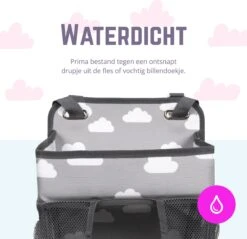 Casteleyn - Luier Organizer - Luiertas - Commodemandjes - Luierzak - Extra Ruim - Verstelbaar - Waterdicht - Wolkjes 19 Casteleyn - Luier Organizer - Luiertas - Commodemandjes - Luierzak - Extra Ruim - Verstelbaar - Waterdicht - Wolkjes -Babyproducten Winkel 1200x1162