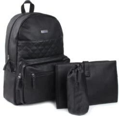 Kidzroom Popular Luiertas Rugzak - Zwart - Verschoonmatje - Flessenhouder 25 Kidzroom Popular Luiertas Rugzak - Zwart - Verschoonmatje - Flessenhouder -Babyproducten Winkel 1200x1164 1