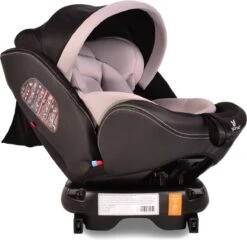 Cangaroo Pilot Black Leather SPS Isofix 360° 0-36 Kg Autostoel Met Zonnekap -Babyproducten Winkel 1200x1164