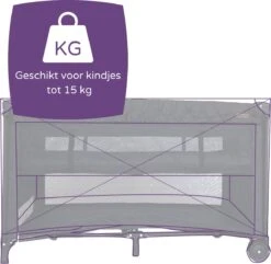 Prénatal Luxe Campingbedje Met Bodemverhoger - Inklapbaar Baby Campingbed - Reisbedje Met Wieltjes - Inclusief Bodemmatras - 120 X 60 Cm - Zwart 9 Prénatal Luxe Campingbedje Met Bodemverhoger - Inklapbaar Baby Campingbed - Reisbedje Met Wieltjes - Inclusief Bodemmatras - 120 X 60 Cm - Zwart -Babyproducten Winkel 1200x1171 15