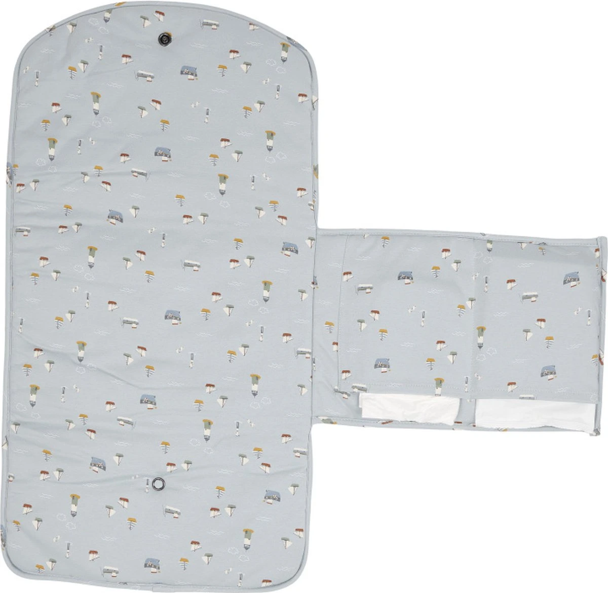 Little Dutch Verschoningsmatje Sailors Bay Blue 2 Little Dutch Verschoningsmatje Sailors Bay Blue - Afbeelding 2