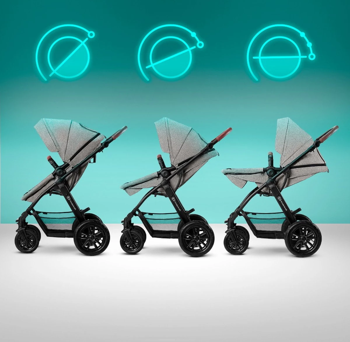 Kinderkraft Xmoov Black 3-in-1 Combi Kinderwagen Incl. Autostoel XMOVBLK30000 18 Kinderkraft Xmoov Black 3-in-1 Combi Kinderwagen Incl. Autostoel XMOVBLK30000 - Afbeelding 18