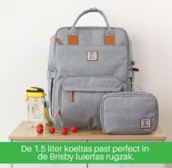 Brisby Slijtvaste Luiertas – Verzorgingstas – Met Buggymontage - Lichtgrijs 25 Brisby Slijtvaste Luiertas – Verzorgingstas – Met Buggymontage - Lichtgrijs -Babyproducten Winkel 1200x1177 3