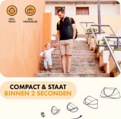 Deryan Baby Luxe Campingbedje – Inclusief Zelfopblaasbare Matras - Zwart -Babyproducten Winkel 1200x1180 15