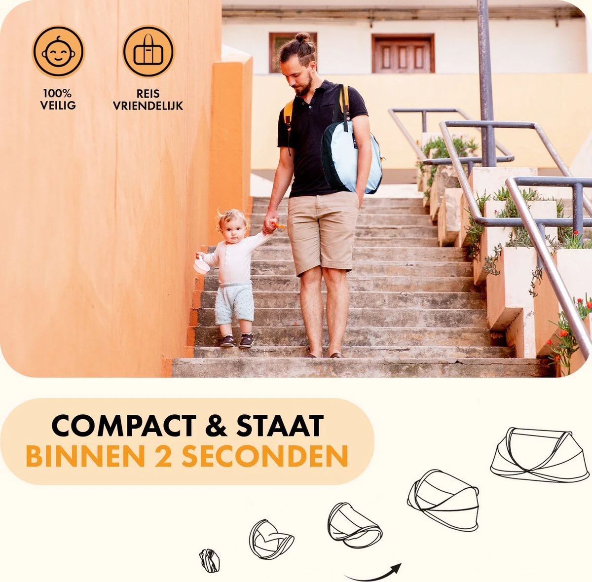 Deryan Peuter Luxe Campingbedje – Inclusief Zelfopblaasbare Matras - Blue 3 Deryan Peuter Luxe Campingbedje – Inclusief Zelfopblaasbare Matras - Blue - Afbeelding 3