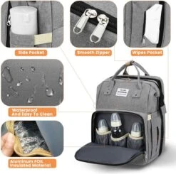 Product Plaza - Luier- En Verzorgingstas - Baby Rug Tas Met Bed - Reis Rugzak - Grote Capaciteit - Jongens En Meisjes - Grijs - Luier Tas - Verzorgingstas Baby - Uitschuifbaar Verschoon/ Slaap Bedje – Multifunctionele Rugzak 0-1 Jaar – 12 Product Plaza - Luier- En Verzorgingstas - Baby Rug Tas Met Bed - Reis Rugzak - Grote Capaciteit - Jongens En Meisjes - Grijs - Luier Tas - Verzorgingstas Baby - Uitschuifbaar Verschoon/ Slaap Bedje – Multifunctionele Rugzak 0-1 Jaar – -Babyproducten Winkel 1200x1188 3