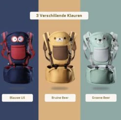 Baby Draagzak - Buik/Rug Babydrager Met Zacht Zitje (0-36 Maanden) - Bruine Beer 17 Baby Draagzak - Buik/Rug Babydrager Met Zacht Zitje (0-36 Maanden) - Bruine Beer -Babyproducten Winkel 1200x1188 4