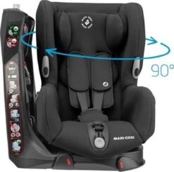 Maxi-Cosi Axiss Autostoeltje - 90° Draaibaar - Authentic Black -Babyproducten Winkel 1200x1191 2