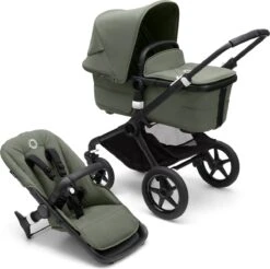 Bugaboo - 3-in-1 Kinderwagen Fox 3 - Black/Forest Green 27 Bugaboo - 3-in-1 Kinderwagen Fox 3 - Black/Forest Green -Babyproducten Winkel 1200x1193 5