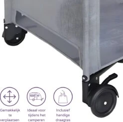 Prénatal Luxe Campingbedje Met Bodemverhoger - Inklapbaar Baby Campingbed - Reisbedje Met Wieltjes En Kruipluik - Inclusief Bodemmatras - 120 X 60 Cm - Grijs 8 Prénatal Luxe Campingbedje Met Bodemverhoger - Inklapbaar Baby Campingbed - Reisbedje Met Wieltjes En Kruipluik - Inclusief Bodemmatras - 120 X 60 Cm - Grijs -Babyproducten Winkel 1200x1193 6