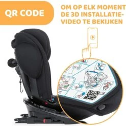 Chicco Autostoel Unico PLUS - Groep 0 1 2 3 - Isofix Bevestiging -Verstelbare Hoofdsteun - Zwart -Babyproducten Winkel 1200x1194 1