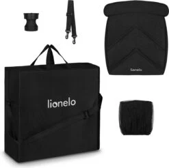 Lionelo Buggy Cloe - Kinderwagen Premium + - Tot 22 Kg - Verstelbare Rugleuning - 5-punts Veiligheidsgordels - Grote Zwenkwielen - Klamboe - Bekerhouder - Lichtgewicht - Compact - Waterdicht -Babyproducten Winkel 1200x1197 6