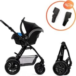 Kinderkraft Moov 3 In 1 Kinderwagen - Inclusief Autostoel - Black 15 Kinderkraft Moov 3 In 1 Kinderwagen - Inclusief Autostoel - Black -Babyproducten Winkel 1200x1198 7