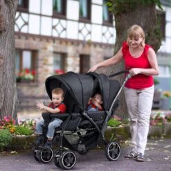 Deryan Luxe Elena Dubbele Buggy- Duo Buggy – Tandem Buggy – Compact En Lichtgewicht -Babyproducten Winkel 1200x1200 1043