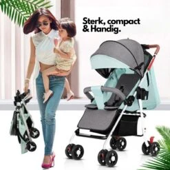 Child Supplies Buggy - Inklapbare Buggy - Baby Stroller - 3 In 1 - Kinderwagen - Grijs -Babyproducten Winkel 1200x1200 1074