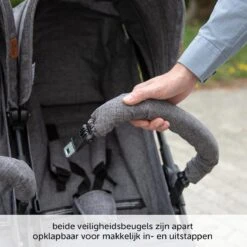 ABC Design Duo Kinderwagen Twin Circle Line - Inclusief Regenhoes - Woven Graphite 23 ABC Design Duo Kinderwagen Twin Circle Line - Inclusief Regenhoes - Woven Graphite -Babyproducten Winkel 1200x1200 1080