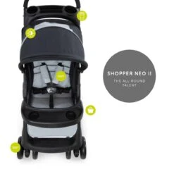 Hauck Shopper Neo II Buggy - Caviar/Silver 21 Hauck Shopper Neo II Buggy - Caviar/Silver -Babyproducten Winkel 1200x1200 1127