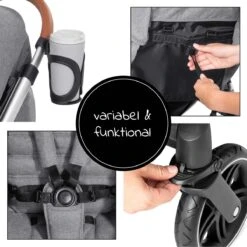 Hauck UpTown Buggy - Met één Hand Opvouwbaar - Grijs -Babyproducten Winkel 1200x1200 1149