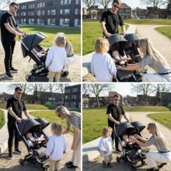 Deryan Luxe Rolo X2 Dubbele Buggy - Duo Buggy - Grijs 15 Deryan Luxe Rolo X2 Dubbele Buggy - Duo Buggy - Grijs -Babyproducten Winkel 1200x1200 1226