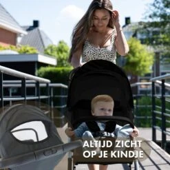 Deryan Rolo Luxe Lichtgewicht Buggy - Zwart -Babyproducten Winkel 1200x1200 1243