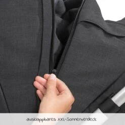 Hauck UpTown Buggy - Met één Hand Opvouwbaar - Zwart -Babyproducten Winkel 1200x1200 1310