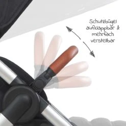 Hauck UpTown Buggy - Met één Hand Opvouwbaar - Zwart -Babyproducten Winkel 1200x1200 1312