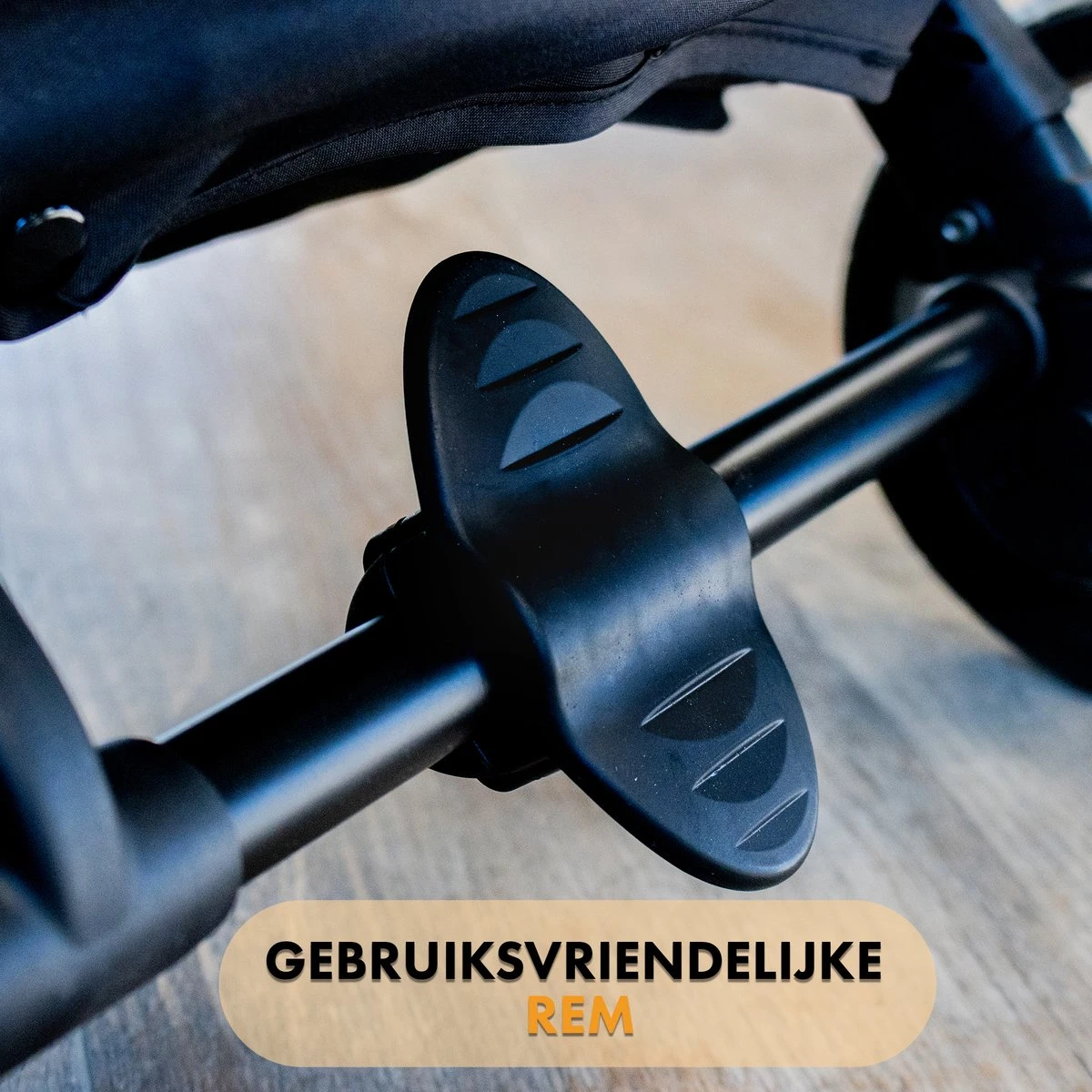 Deryan Luxe Rolo X2 Dubbele Buggy - Duo Buggy - Creme 11 Deryan Luxe Rolo X2 Dubbele Buggy - Duo Buggy - Creme - Afbeelding 11