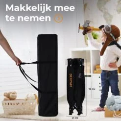 Deryan Kinderbox - Inklapbare Box - 100x100cm - Zwart -Babyproducten Winkel 1200x1200 1345