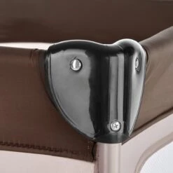 Tectake - Reisbedje Babybed Campingbed Dodo - 132x75x104cm Incl. Aankleedkussen En Draagtas - Bruin - 402203 -Babyproducten Winkel 1200x1200 1371