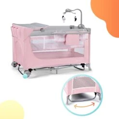 Kinderkraft Campingbed - Leody Met Accessoires - Roze 37 Kinderkraft Campingbed - Leody Met Accessoires - Roze -Babyproducten Winkel 1200x1200 1417