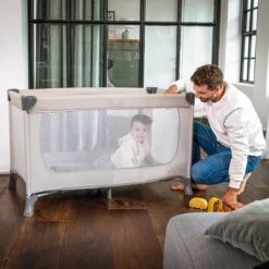 Hauck Dream N Play Campingbedje Set - Met Matras En Muggennet - Beige -Babyproducten Winkel 1200x1200 1460