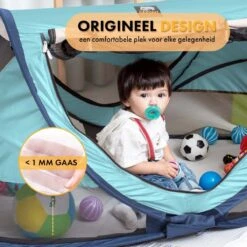 Deryan Peuter Luxe Campingbedje – Inclusief Zelfopblaasbare Matras - Ocean -Babyproducten Winkel 1200x1200 1480
