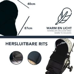 Achaté Voetenzak - Voor Kinderwagen Of Stoeltje – Baby Slaapzak - Autostoel - Zwart 20 Achaté Voetenzak - Voor Kinderwagen Of Stoeltje – Baby Slaapzak - Autostoel - Zwart -Babyproducten Winkel 1200x1200 1580