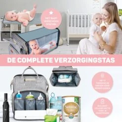 Vulpes BabyCare® Luiertas Rugzak - Luiertassen Met Babybed - Grote Luiertas Met Wieg- Luiertas Verzorgingstas Met Babybedje - Verzorgingsrugzak - Grijs 20 Vulpes BabyCare® Luiertas Rugzak - Luiertassen Met Babybed - Grote Luiertas Met Wieg- Luiertas Verzorgingstas Met Babybedje - Verzorgingsrugzak - Grijs -Babyproducten Winkel 1200x1200 322