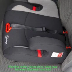 Booster - Zitverhoger Met Isofix BabyGO Bursa II Zwart (15-36kg) 21 Booster - Zitverhoger Met Isofix BabyGO Bursa II Zwart (15-36kg) -Babyproducten Winkel 1200x1200 42