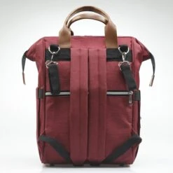 Periwinkle - Luiertassen - Waterproof Baby Verzorgingstas - Baby Rugzak - Luiertas - Verzorgingstas - Linnen - Bordeaux -Babyproducten Winkel 1200x1200 432