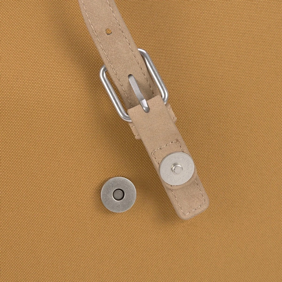 LÄSSIG Luiertas Rolltop Backpack Rugzak Incl Verschoningsmatje - Curry 9 LÄSSIG Luiertas Rolltop Backpack Rugzak Incl Verschoningsmatje - Curry - Afbeelding 9